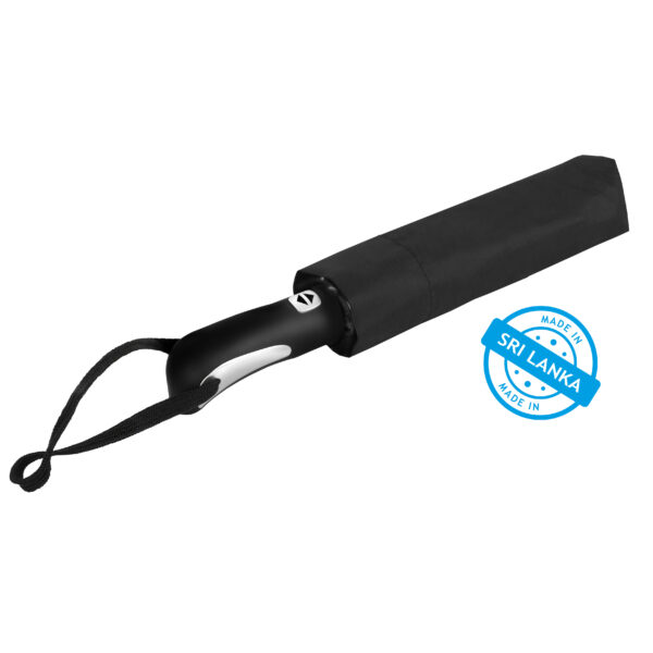 MINIMAX® - Opvouwbaar - Automatisch openen en sluiten - Windproof - Ø 100 cm - Zwart