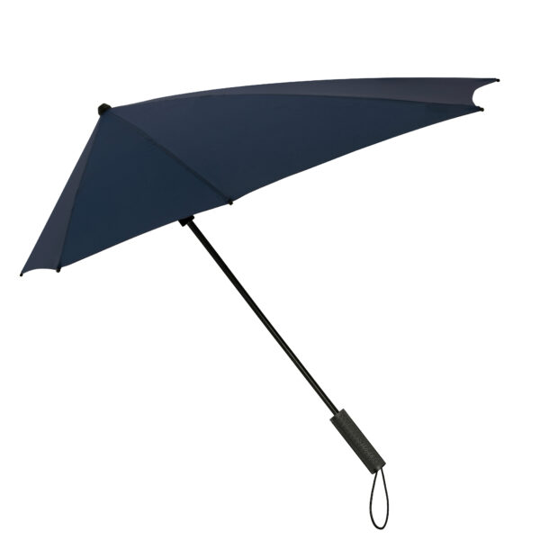 STORMaxi® - Aërodynamische stormparaplu - Handopening - Windproof - Ø 92 cm - Marine blauw