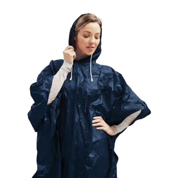 Falconetti® - Poncho - One Size Fits All - Blauw