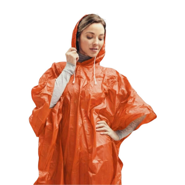 Falconetti® - Poncho - One Size Fits All - Oranje