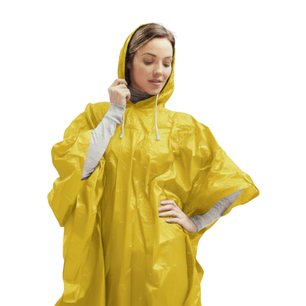 Falconetti® - Poncho - One Size Fits All - Geel